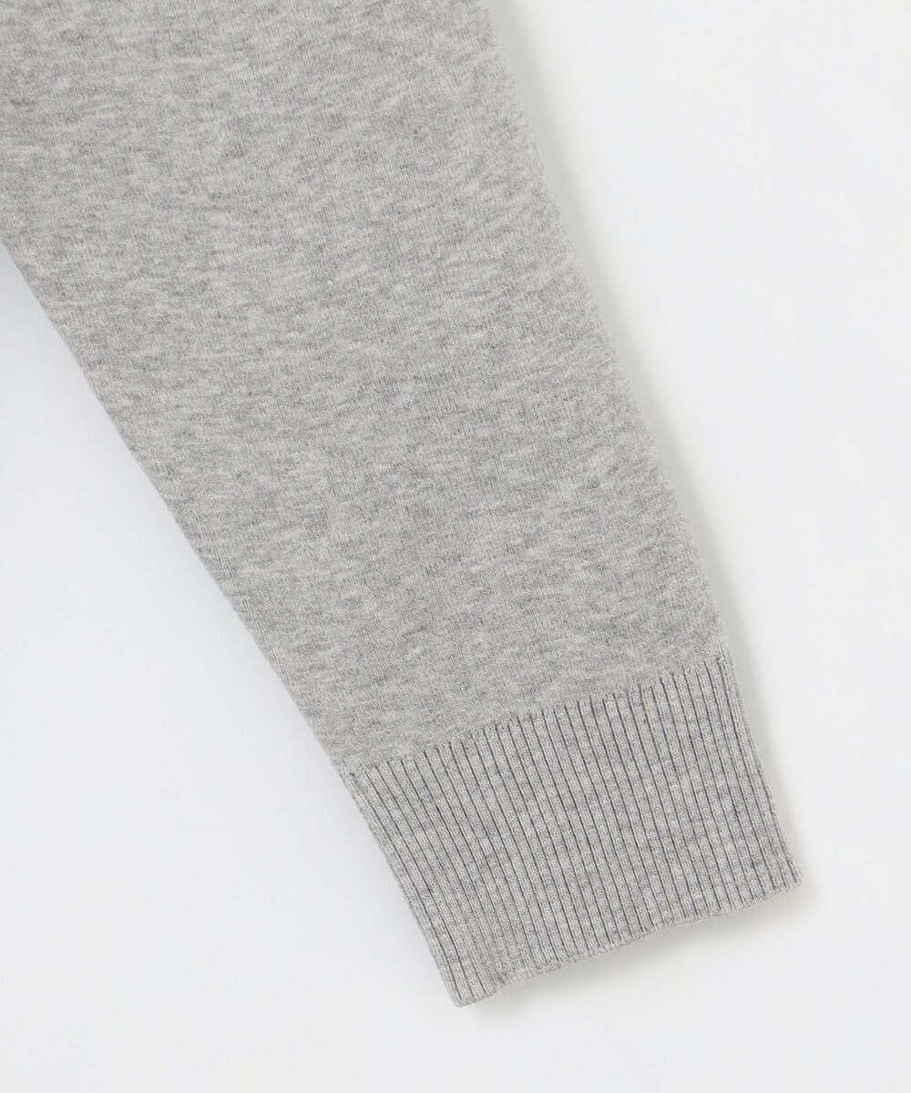 JOSEPH ABBOUD 【チクチクしない/洗える/3シーズン対応】ＳＮＯＷＹボーダー ニットブルゾン 