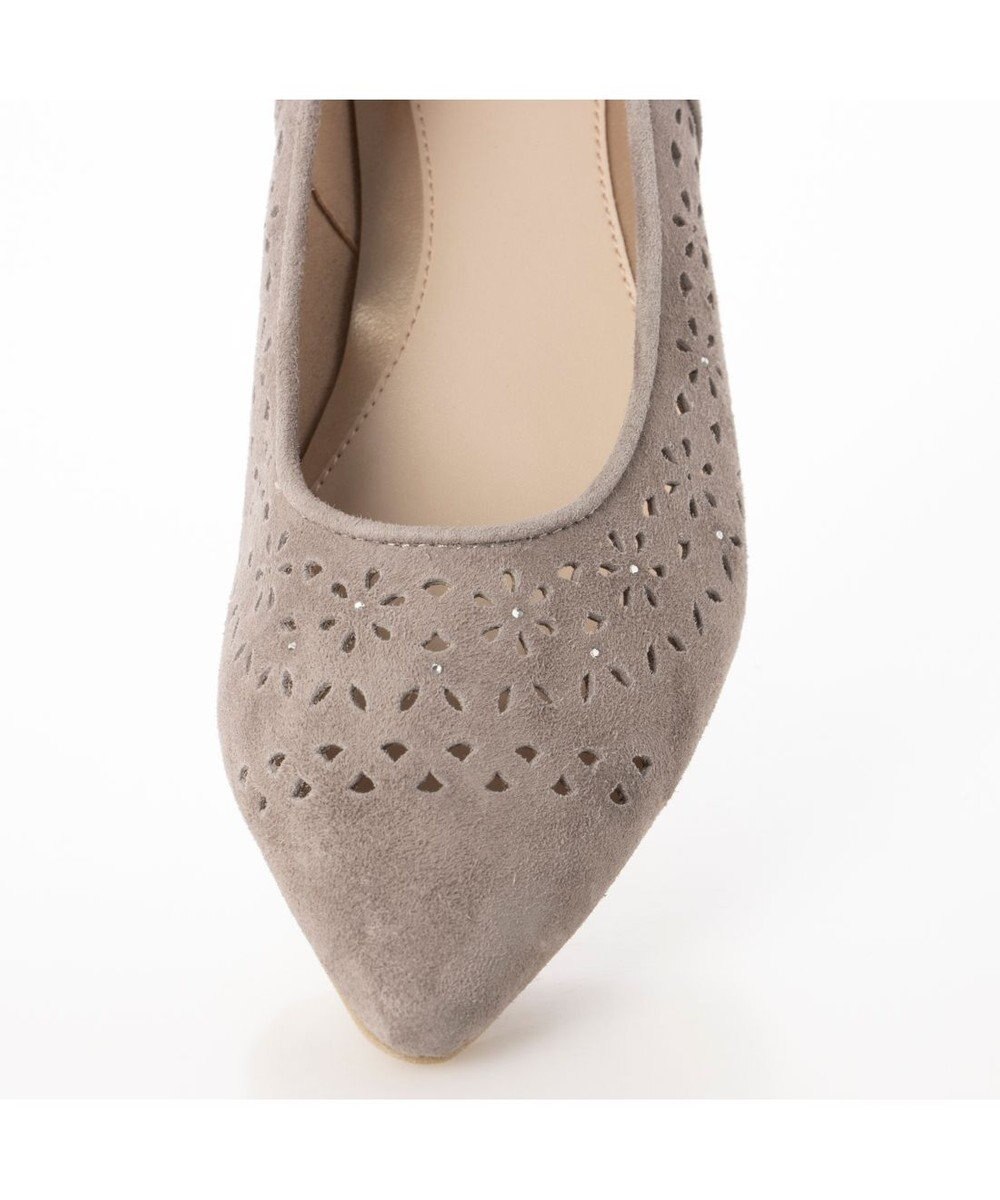 Riz raffinee <Riz raffinee>パンチングポインテッドトゥパンプス 