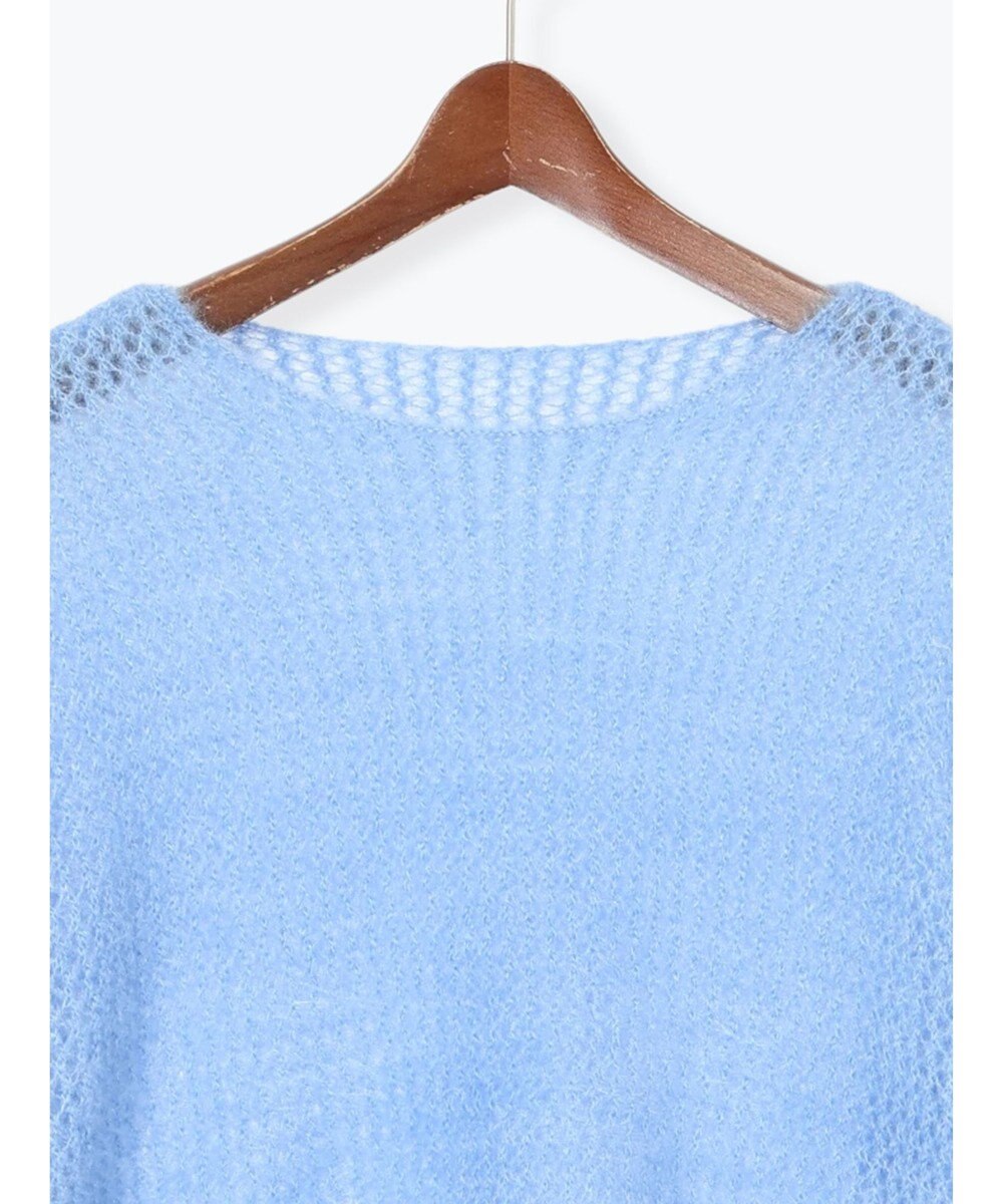 Te chichi 【泉 里香さん着用・Oggi.jp10/23掲載】キャットヤーンメッシュニット 