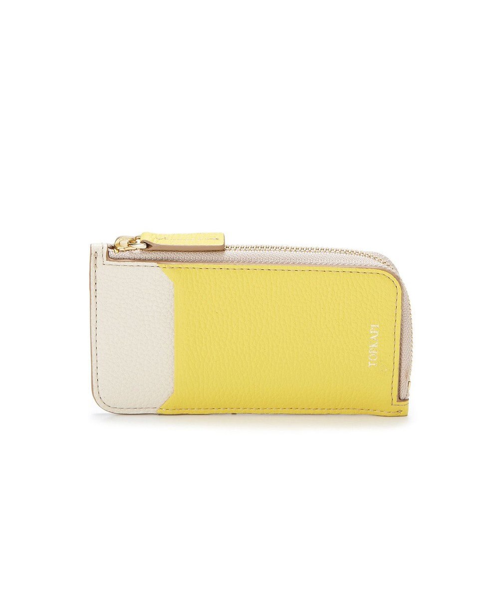 TOPKAPI 【TOPKAPI】バイカラー レザー フラグメントケース LEAN リーン 