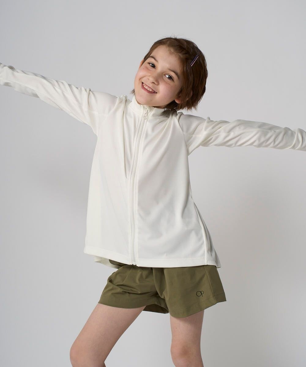 OP／FILA 【Ocean Pacific】フリルラッシュガード 