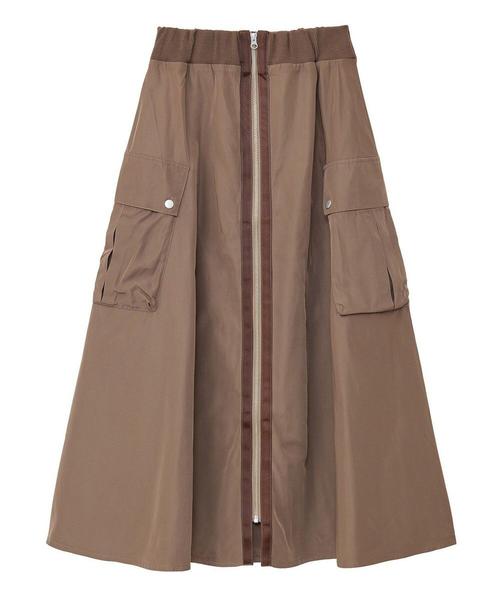 Green Parks ・ＳＵＧＡＲ　ＳＰＯＯＮ　ミリタリーフレアスカート 