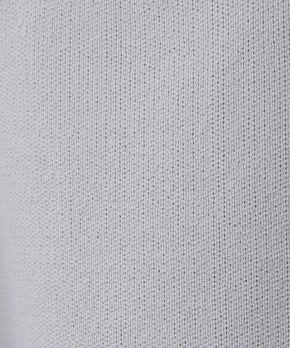 Green Parks ・ＥＬＥＮＣＡＲＥ　ＤＵＥ　ライン刺繍５分袖ニット 