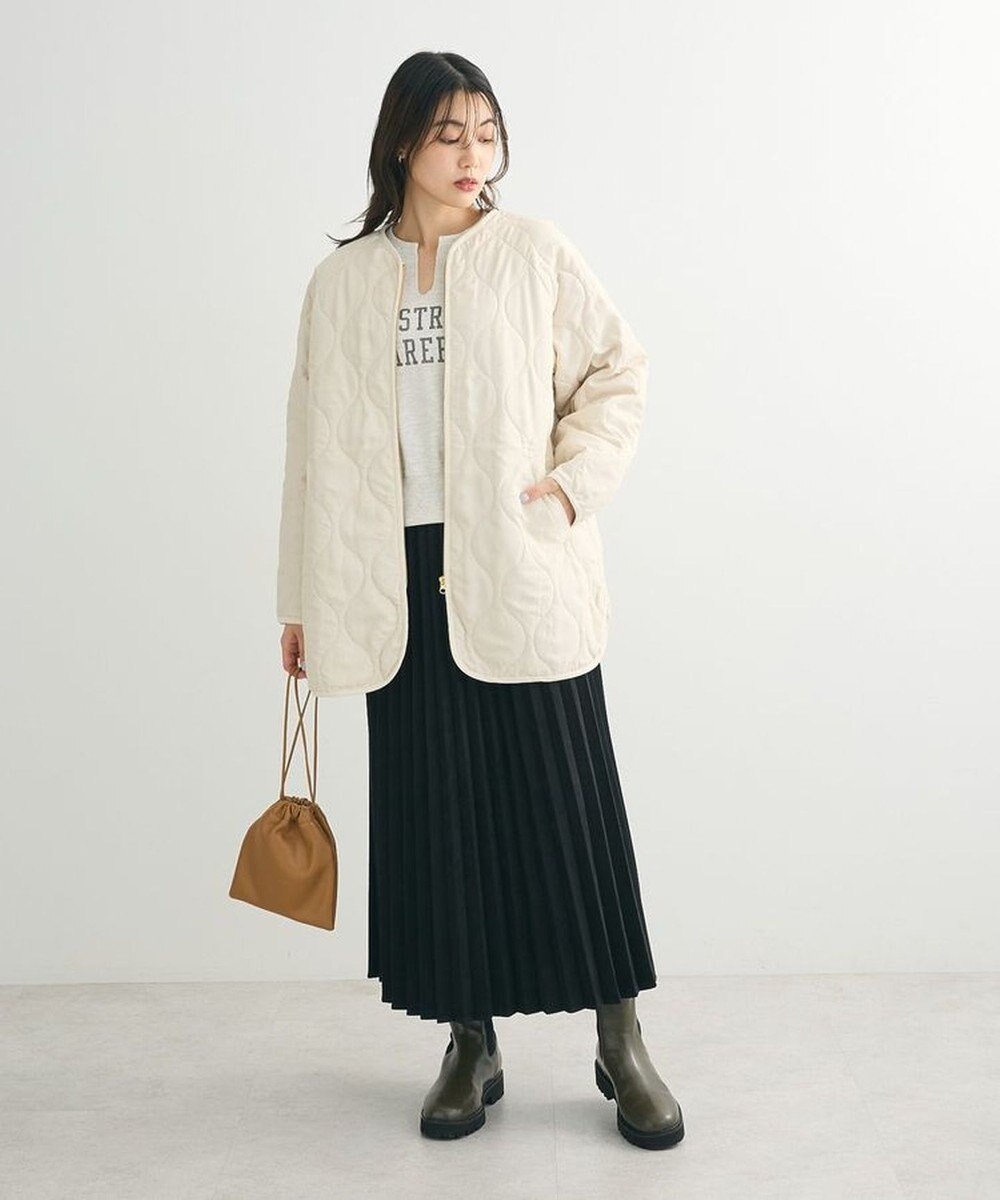 Green Parks 撥水加工　キルティングＺＩＰブルゾン 