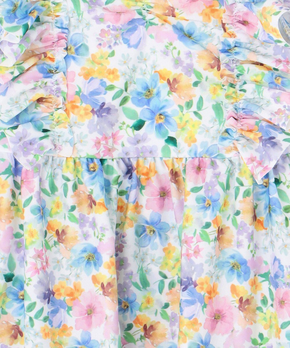 ANY KIDS 花柄 セパレート 水着 