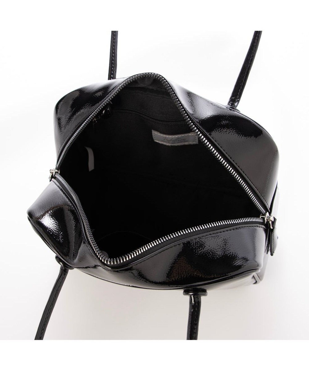 UNBILLION カシュカシュ cachecache / エナメル調中型ボストン 