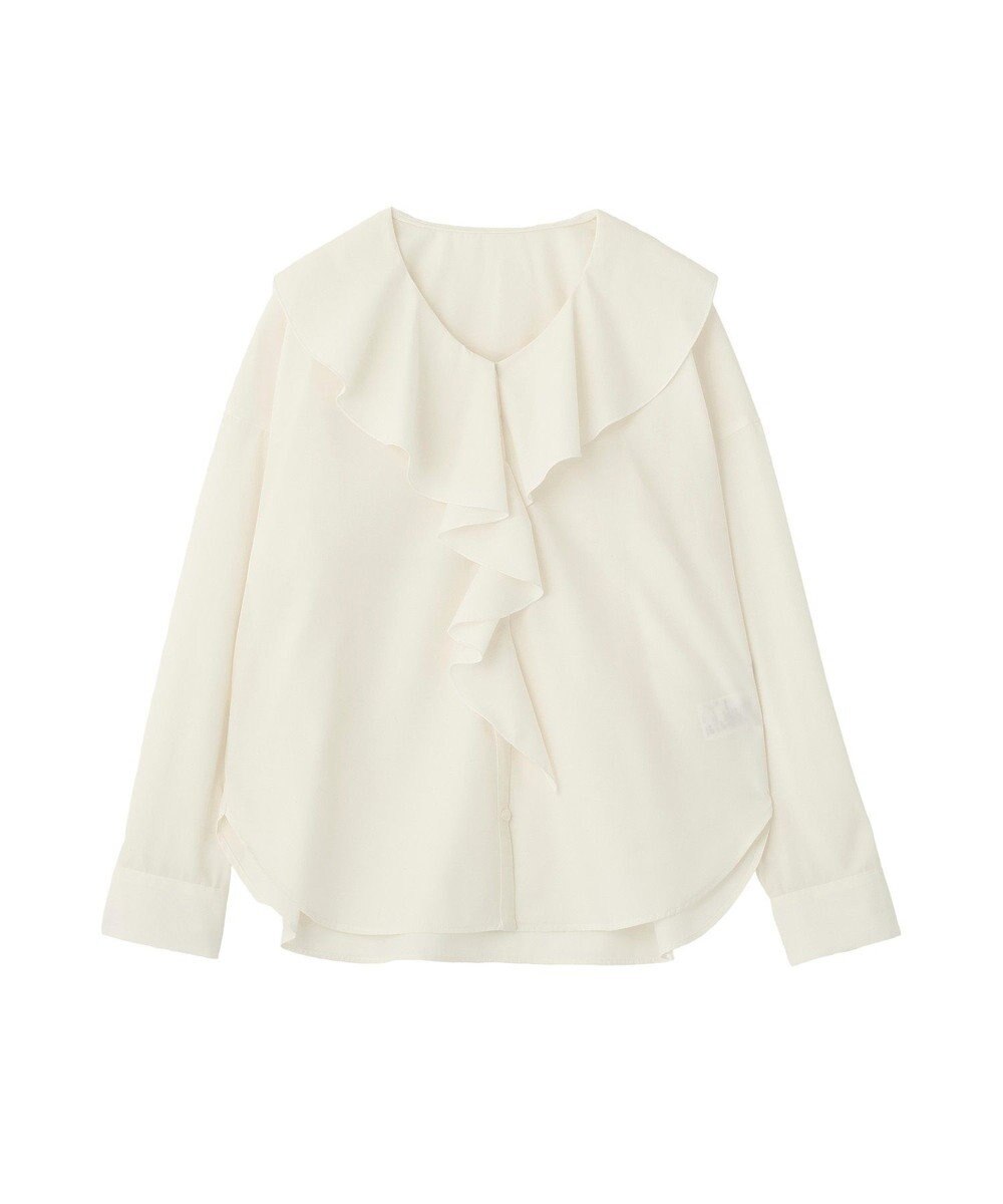 AMERICAN HOLIC 【イージーケア】ラッフルブラウス 