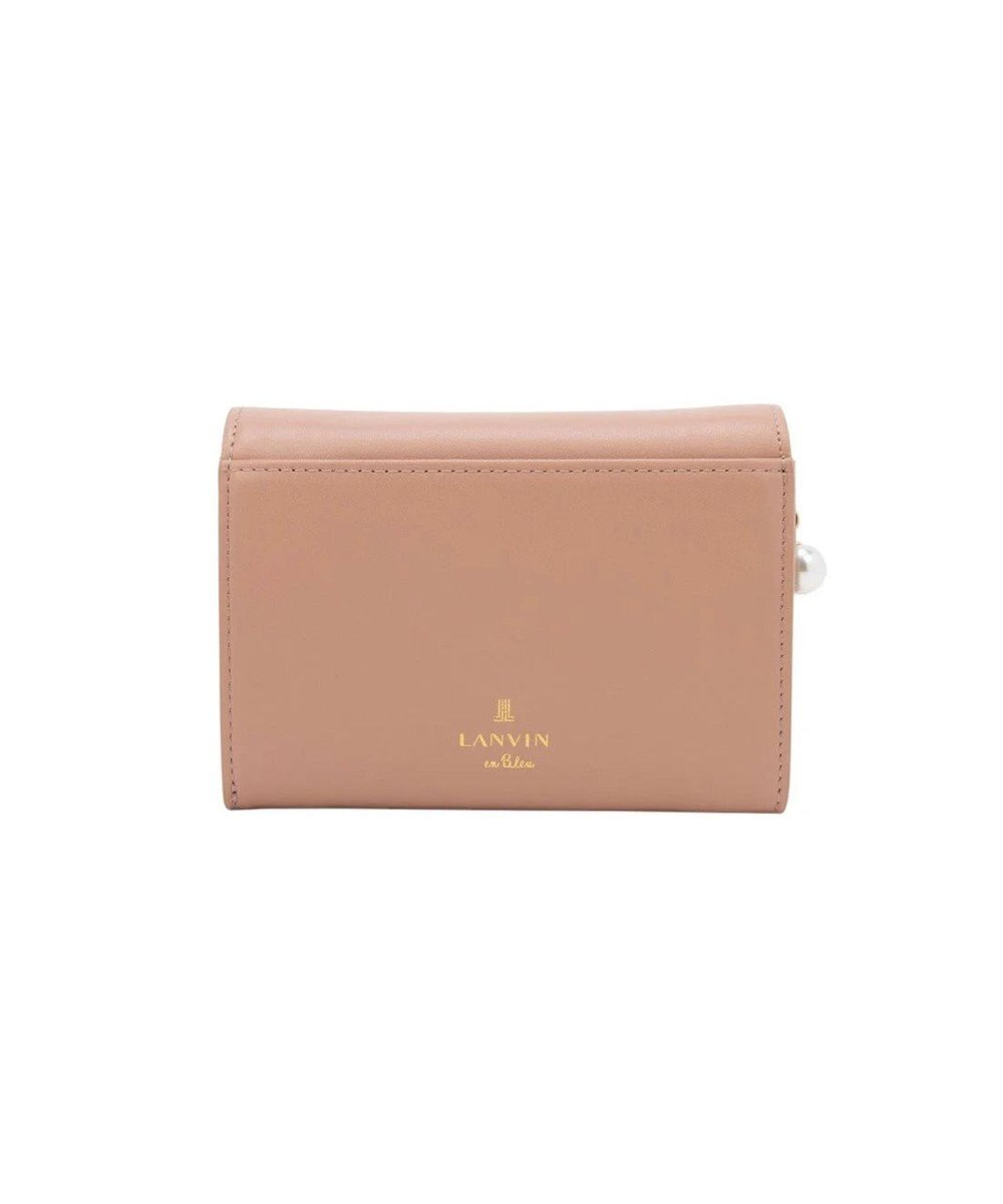 LANVIN en Bleu イエナ 2つ折り中Lファスナー財布 
