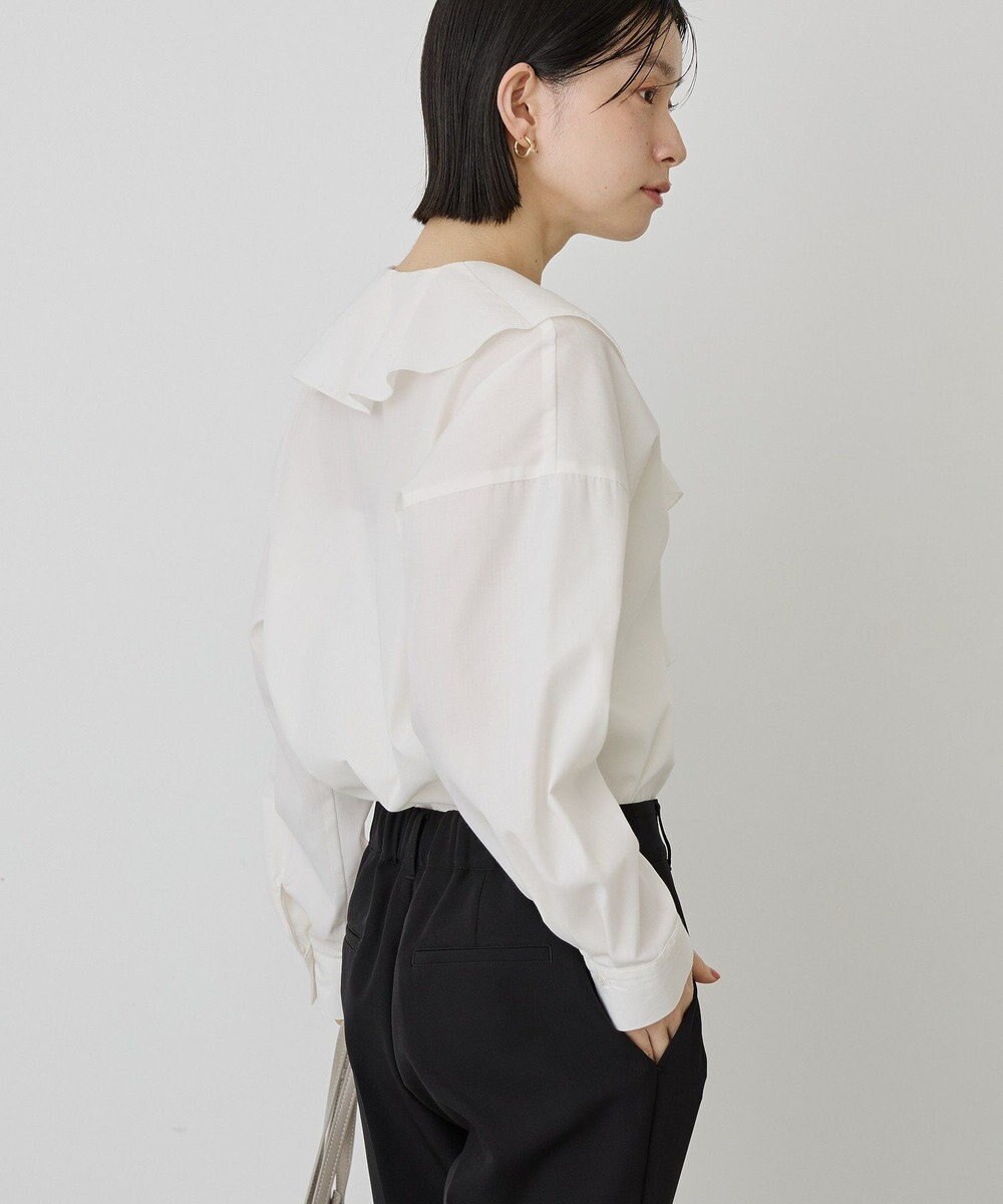 AMERICAN HOLIC 【イージーケア】ラッフルブラウス 