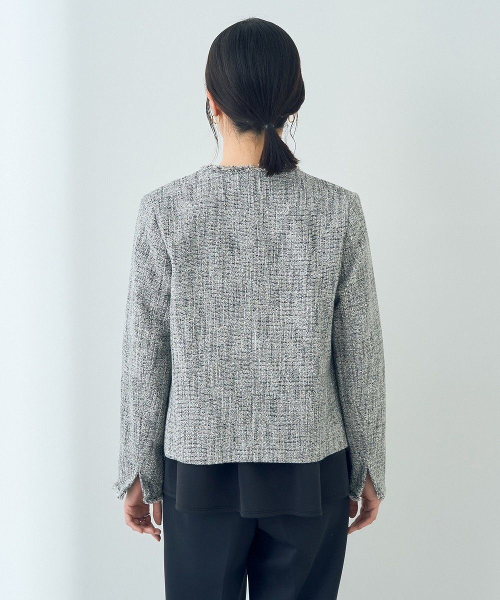 YECCA VECCA ツイードジャケット 