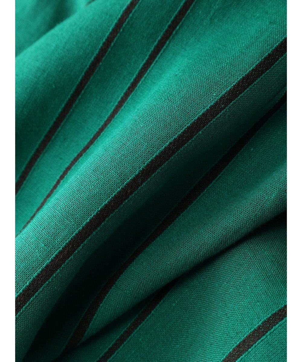 AMERICAN HOLIC リネンブレンドストライプマーメードスカート 