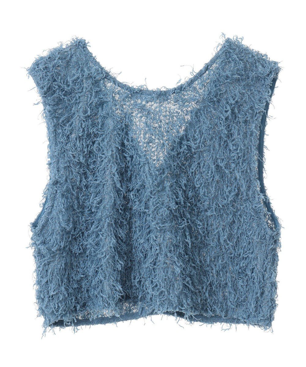 Green Parks ＳＥＴ２点ベスト＋配色ステッチワンピース 