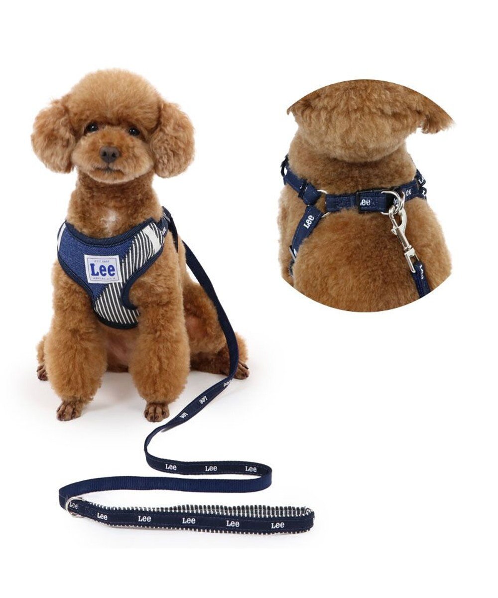 PET PARADISE Lee パッチワーク ハーネス＆リード ３Ｓ 超小型犬 小型犬 