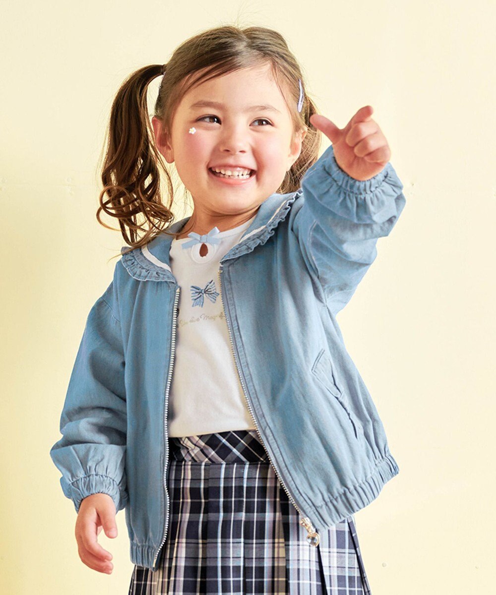 ANY KIDS セーラーカラーブルゾン 