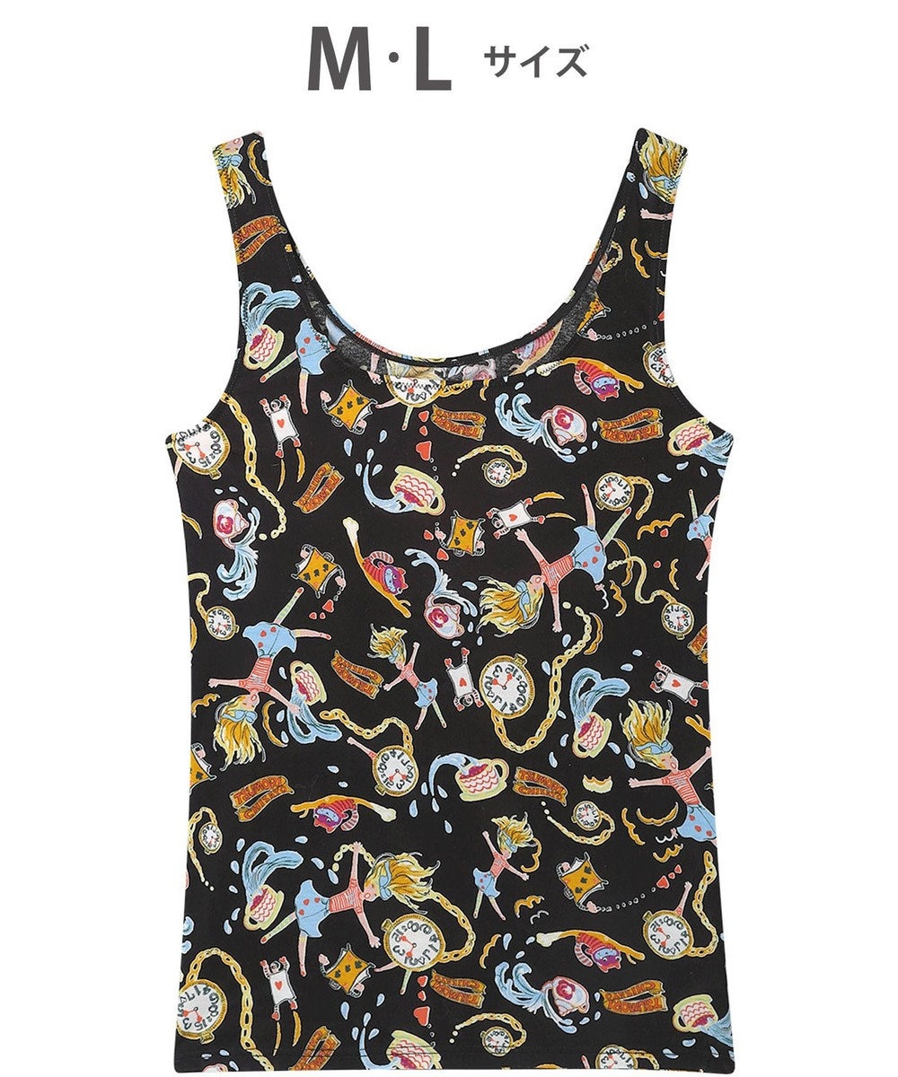tsumori chisato SLEEP ツモリチサト インナー 綿混ベア天竺素材(身生地) パッド付き ノースリーブ タンクトップ レディース UCX565/ワコール 
