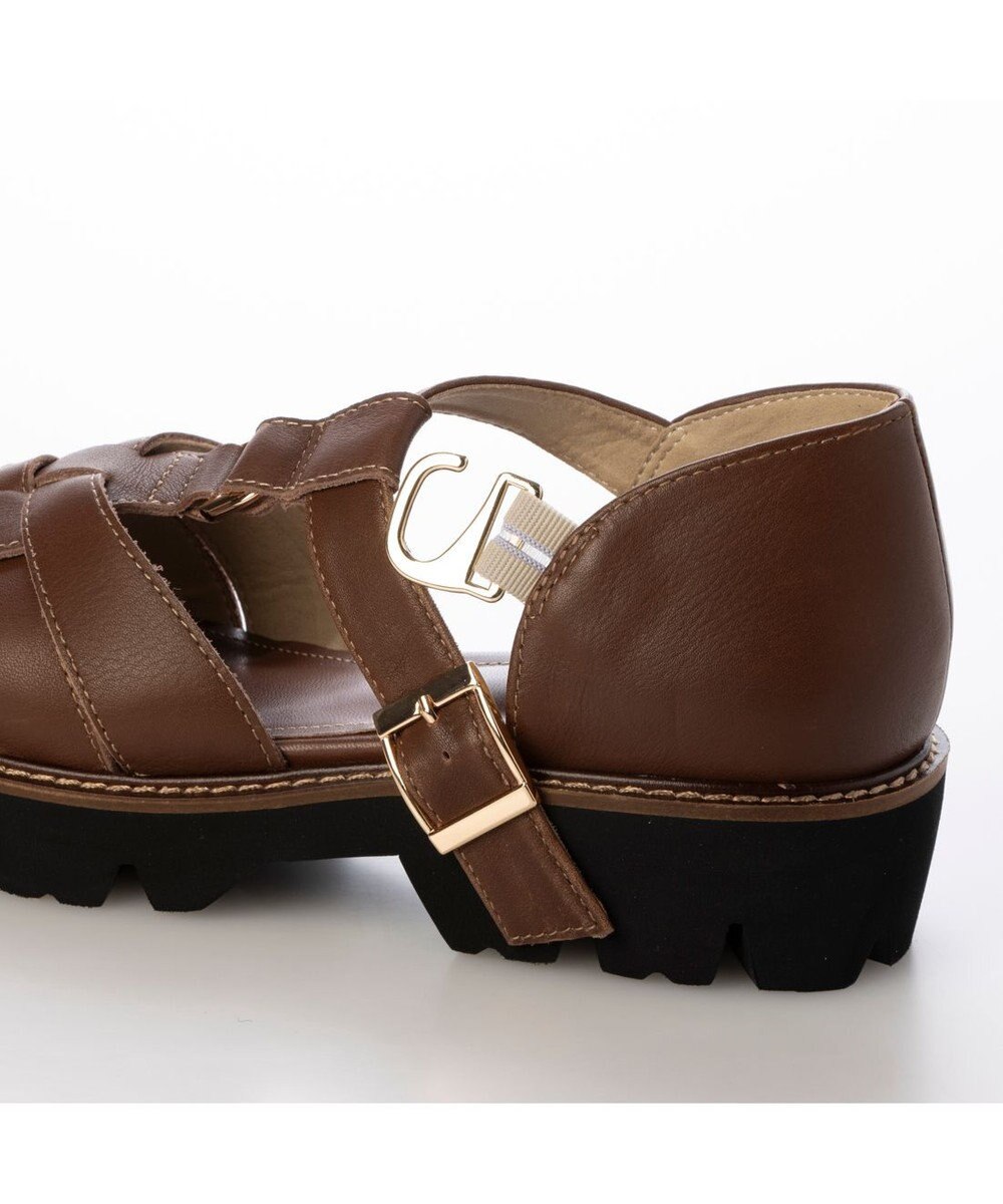 ing <ing>ボリュームソールグルカサンダル 