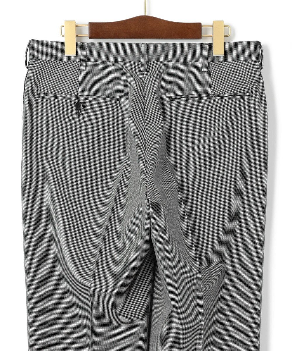 J.PRESS MEN 【ストレッチ / ウォッシャブル可】パワーストレッチウール バーズアイ スラックス 