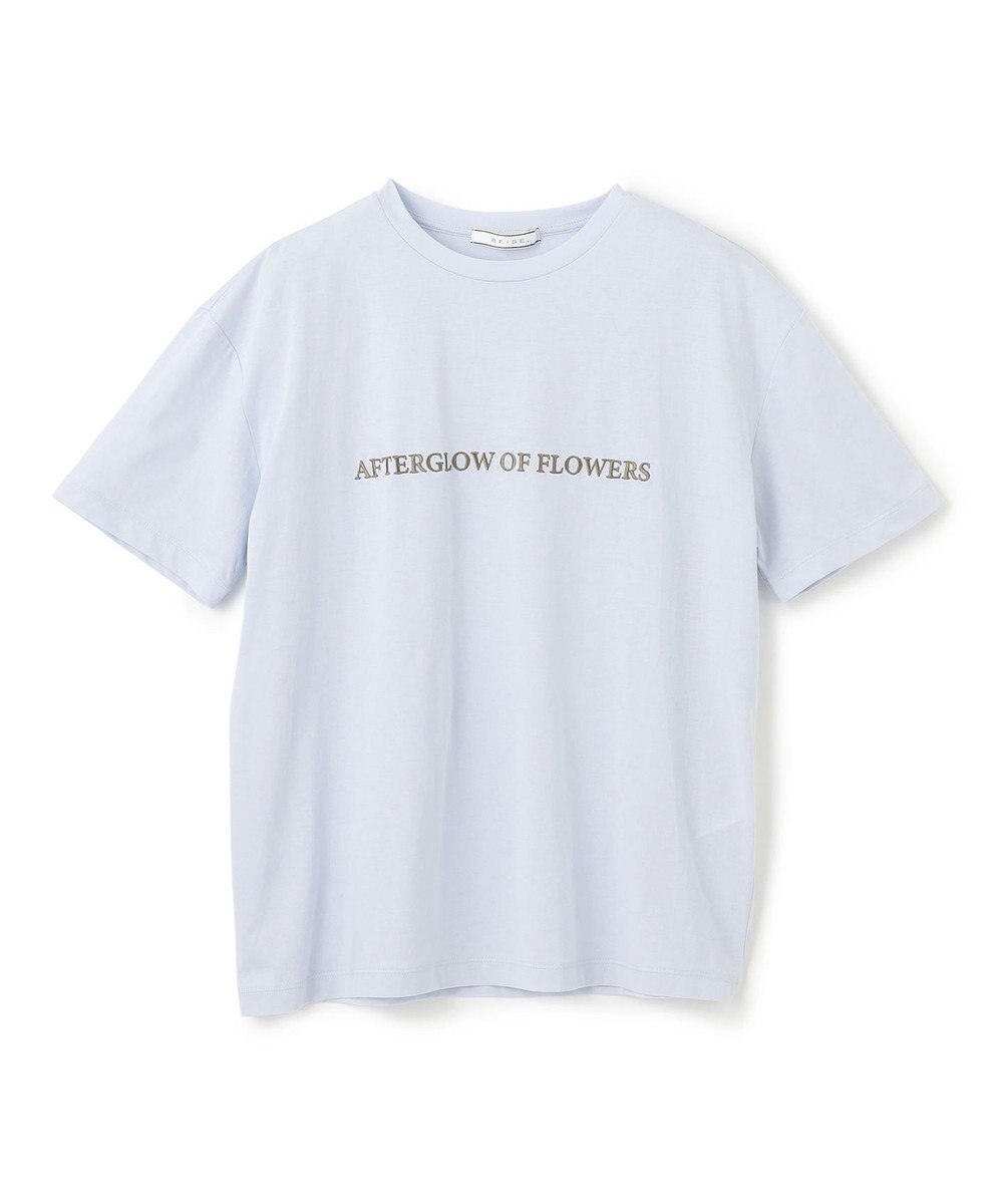 BEIGE， 【洗える】CASSIA / オリジナルロゴTシャツ 