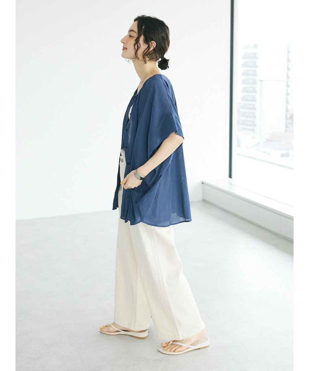 CRAFT STANDARD BOUTIQUE ウ゛ィンテージボイル２ＷＡＹタックブラウス 