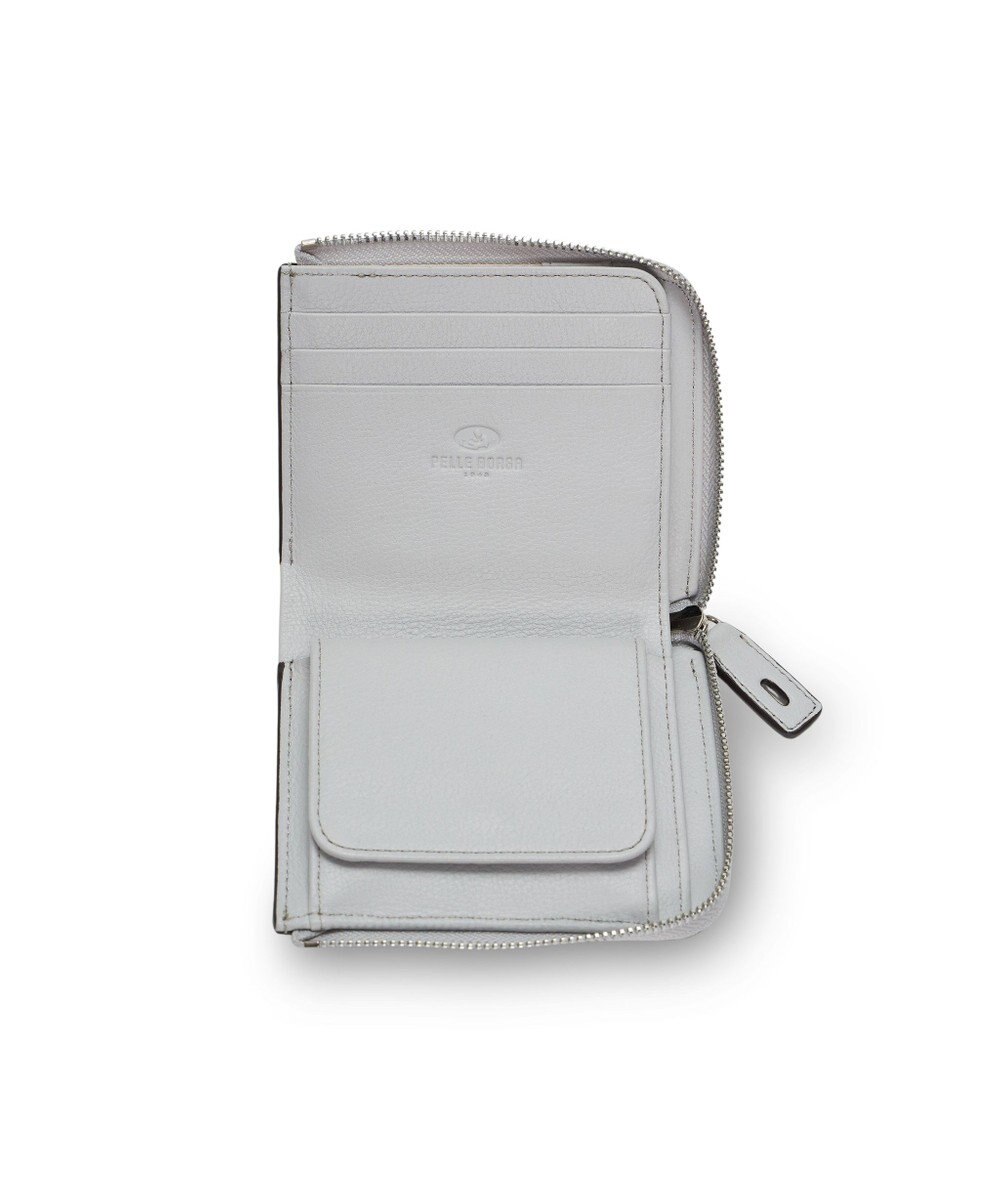 PELLE BORSA メッシュL字ファスナーミニ財布 Chrono Weave クロノウィーブ 5842 