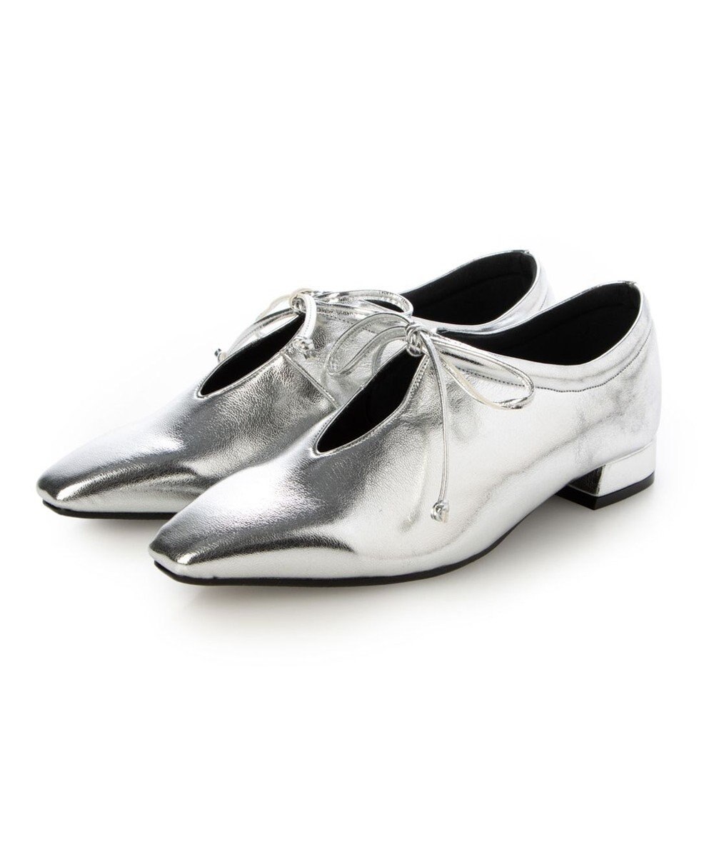 MODE ET JACOMO <carino>フレンチスクエアフラットシューティ 