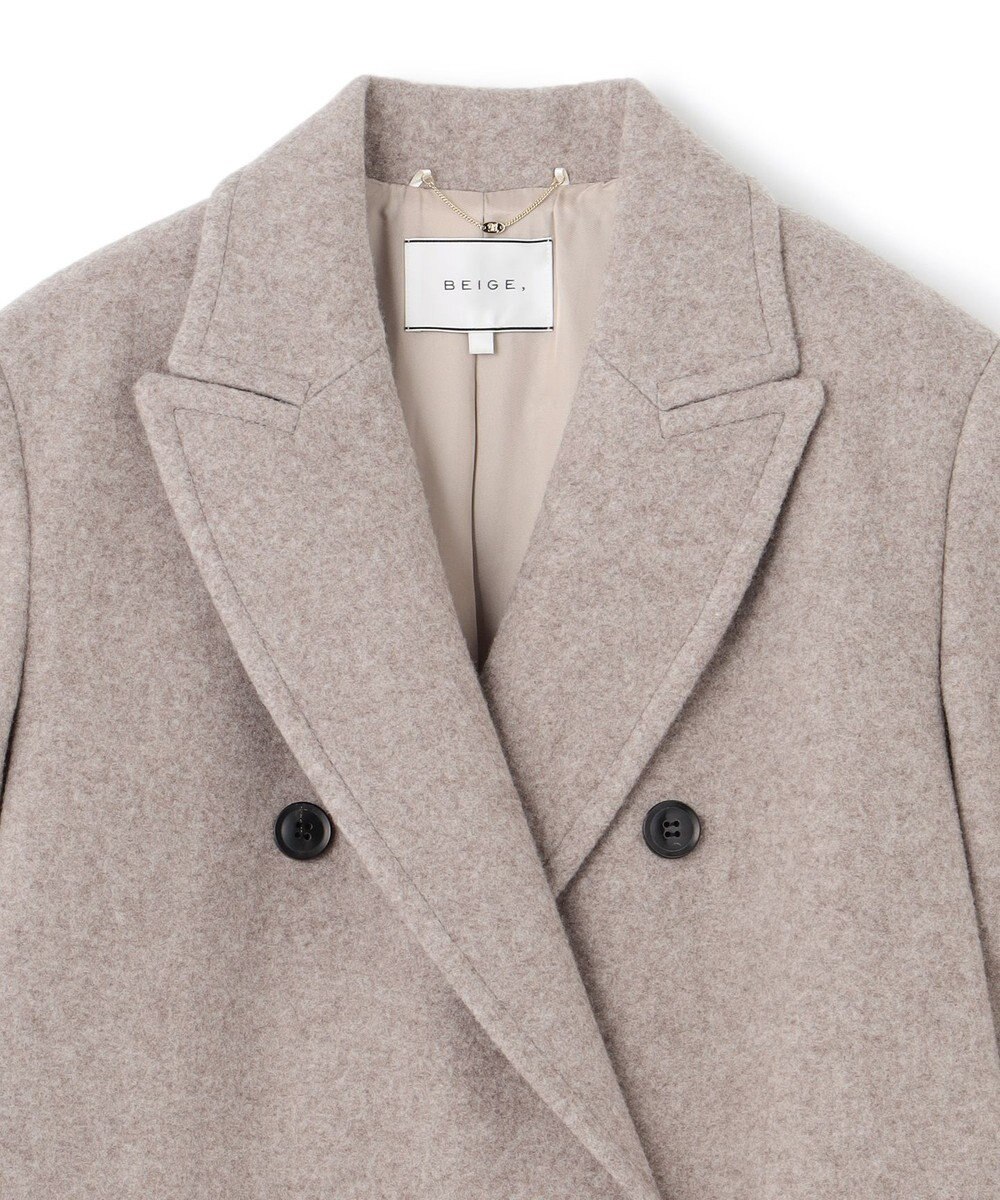 BEIGE， LAIRES / チェスターコート 