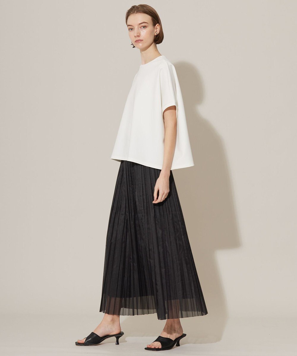 ICB 【洗える】シアープリーツオーガン スカート 