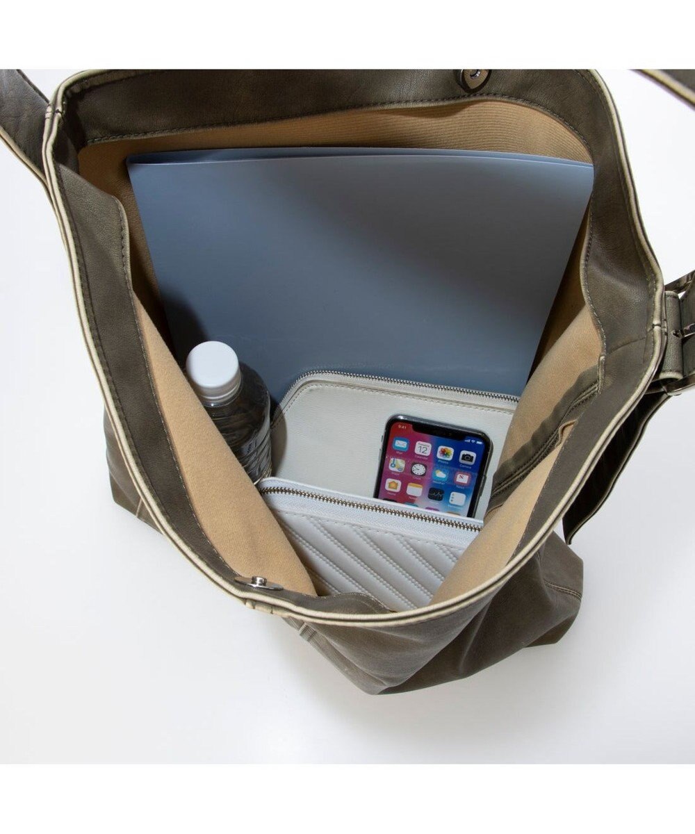 UNBILLION カシュカシュ cachechche / ウォッシュ加工ベルトショルダー 