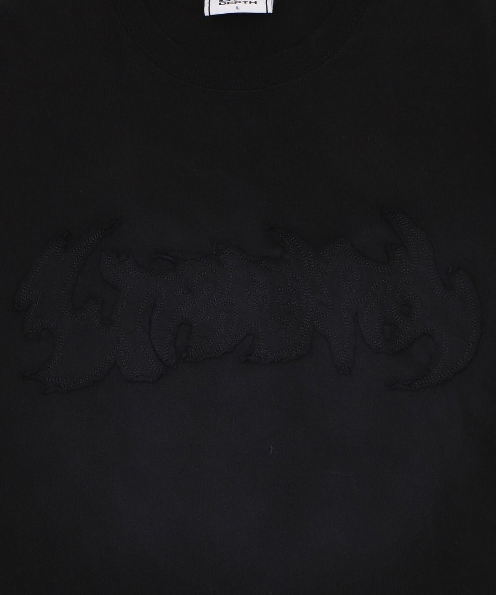 WEGO 【ユニセックス着用ITEM】ダメージアップリケグラフィックT（SS） 