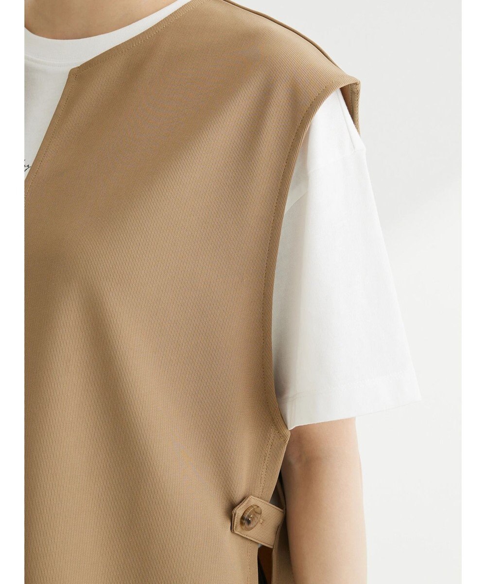 Green Parks キーネックカットベスト 