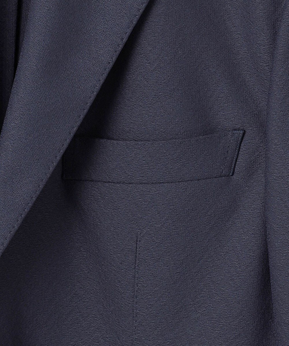 GOTAIRIKU 【通気性/ストレッチ/洗える】エアレースジャケット_ヘリンボーン柄 