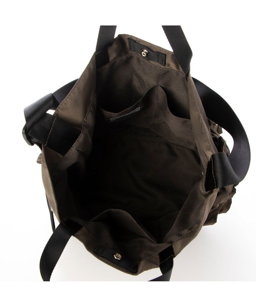 UNBILLION カシュカシュ cachecache / ナイロンフリル2wayトートバッグ 