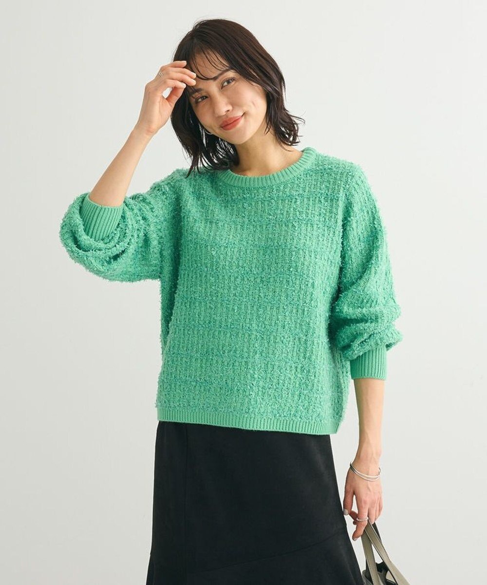 Green Parks テープヤーンニットプルオーバー 