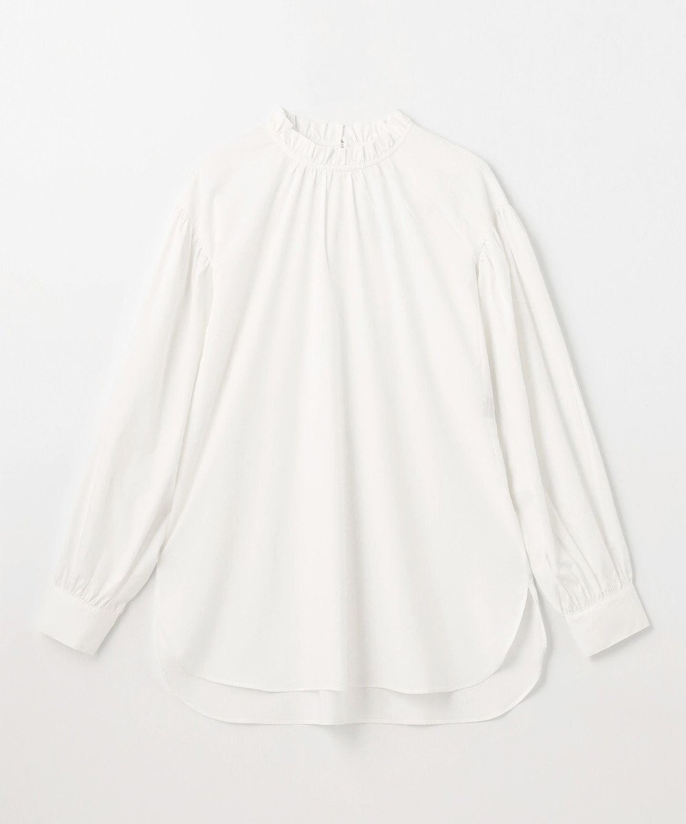 ANY 【UVカット/抗菌防臭/速乾】エニィファンクション　フリルモックブラウス 