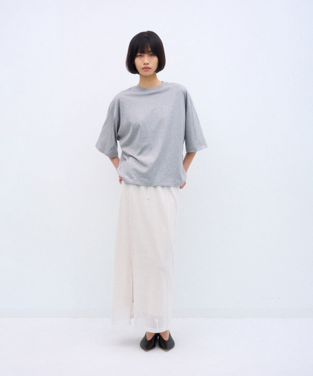 ATON 【26FW】SUVIN 60/2 | ワイドスリーブＴシャツ 