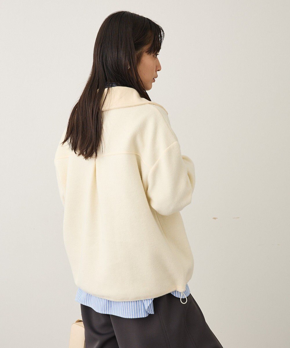 CRAFT STANDARD BOUTIQUE 起毛ハーフジッププルオーバー 