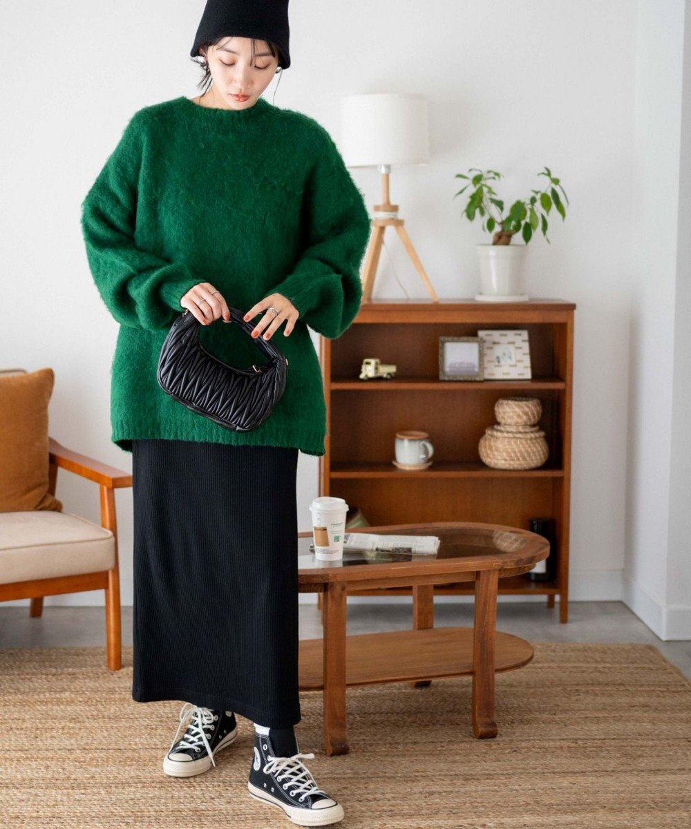 WEGO モヘアライクBIGプルオーバー 