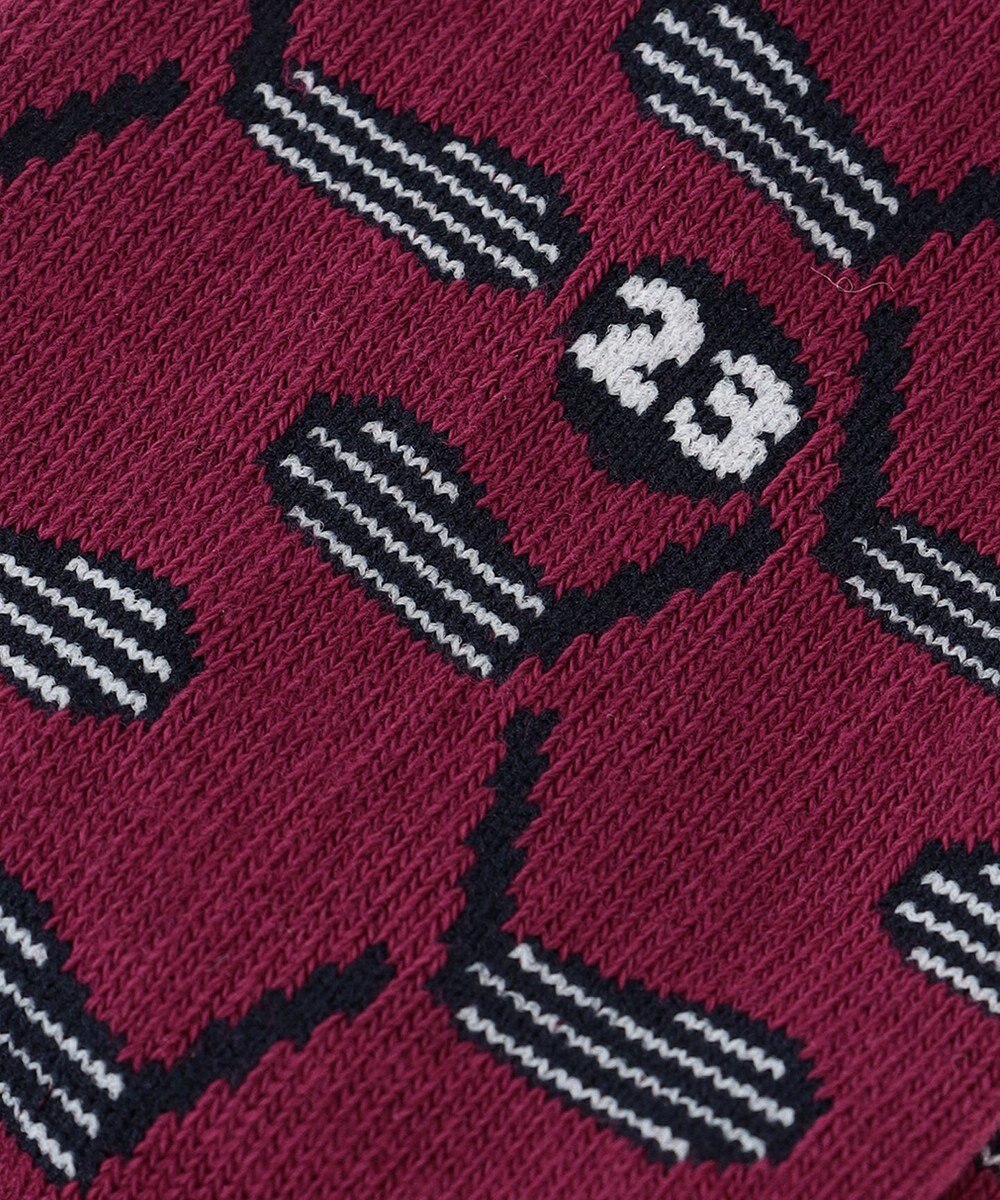 23区GOLF 【WOMEN】クラブ柄 レギュラーソックス 