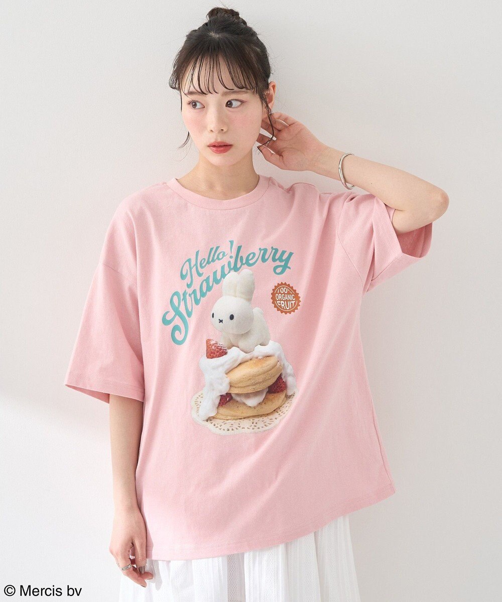 earth music&ecology ｍｉｆｆｙ／ｅａｒｔｈ　ｓｔｒａｗｂｅｒｒｙ　Ｔｅｅ 