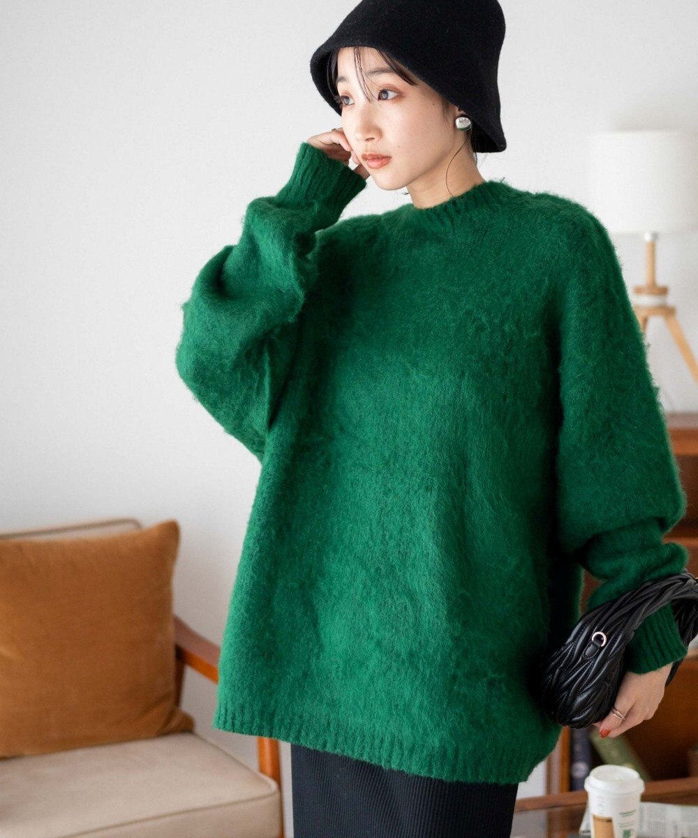 WEGO モヘアライクBIGプルオーバー 