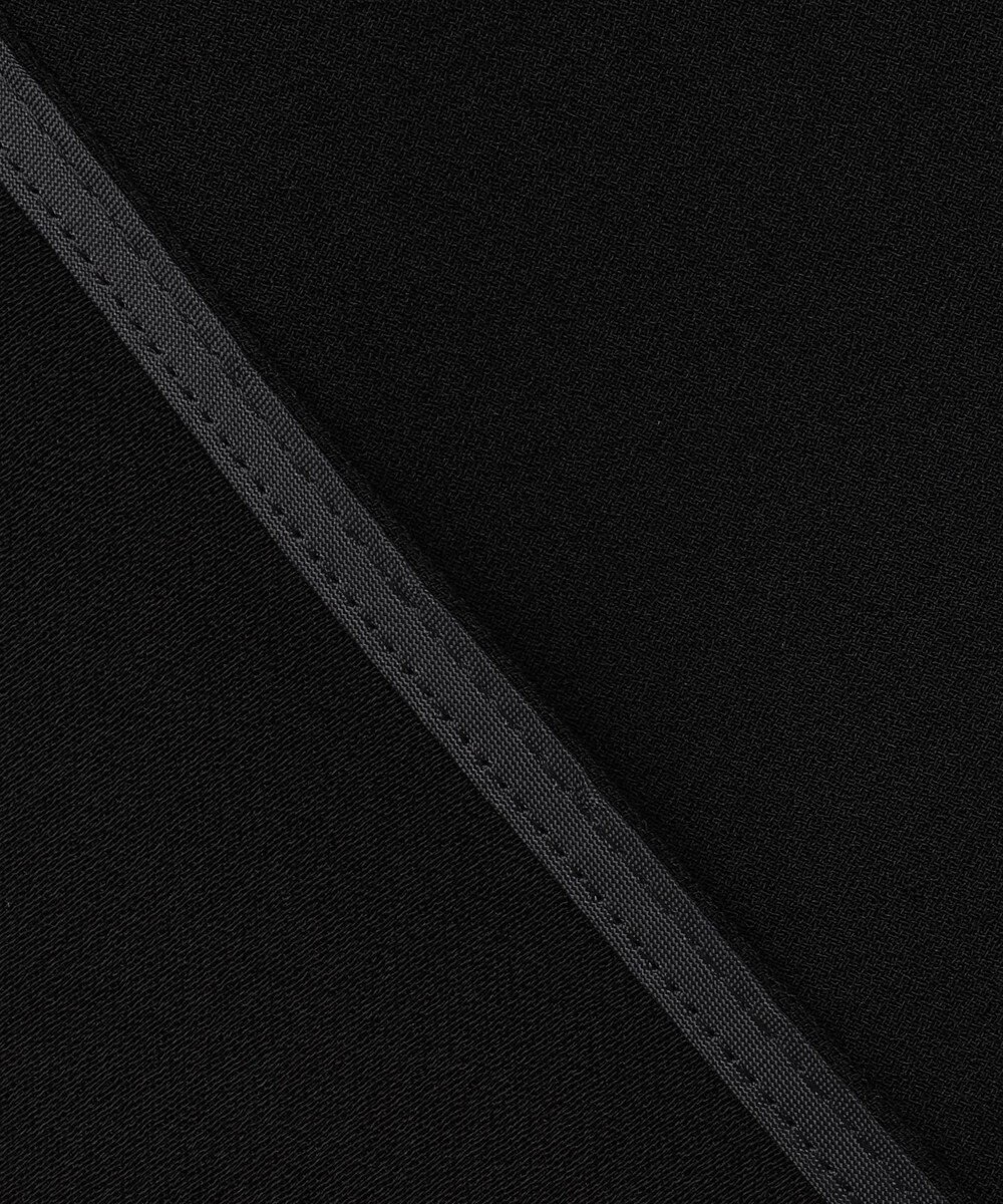 BEIGE， 【洗える】FLEUR / ニットコンビハイネック半袖ブラウス 