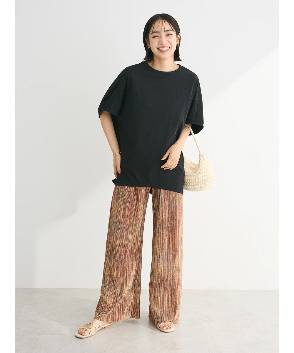 Green Parks 冷っとすずやか　バックバルーンフレンチプルオーバー 