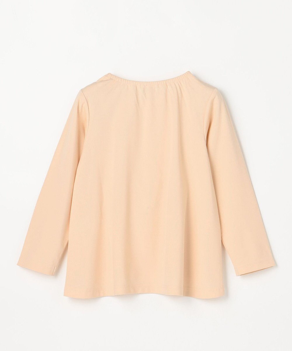 組曲 KIDS 【150-160㎝】サラリとフラワーモチーフ Tシャツ 