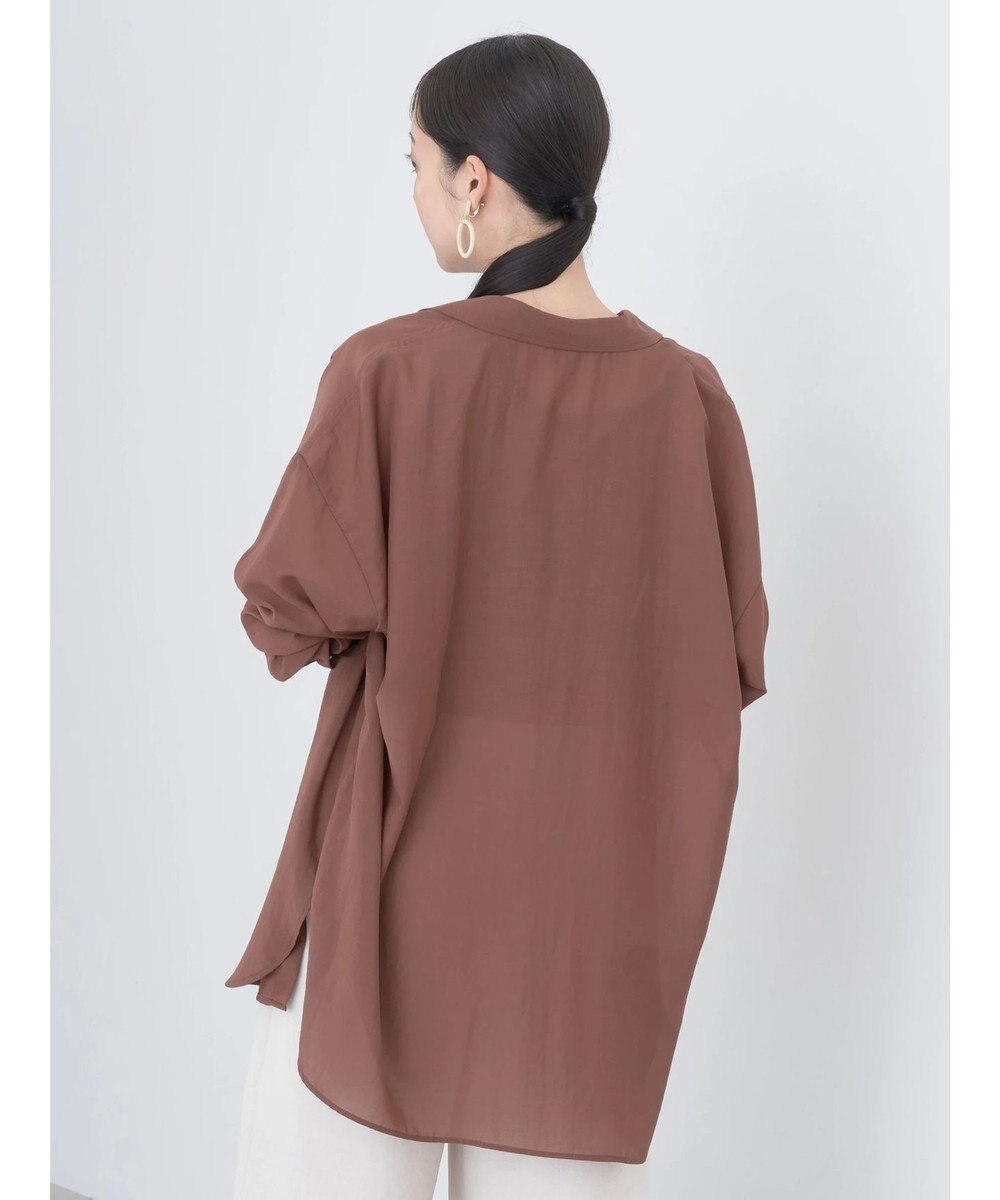 earth music&ecology シアーボーイズライクシャツ 