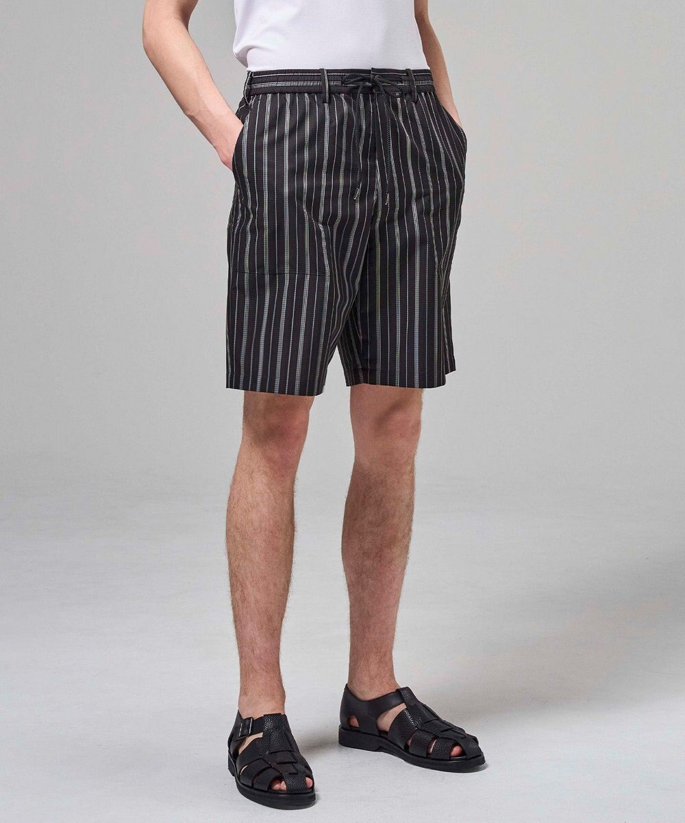 JOSEPH HOMME 【新素材】ドットエアーリバーシブル ドロスト付ショートパンツ / BERMUDA 