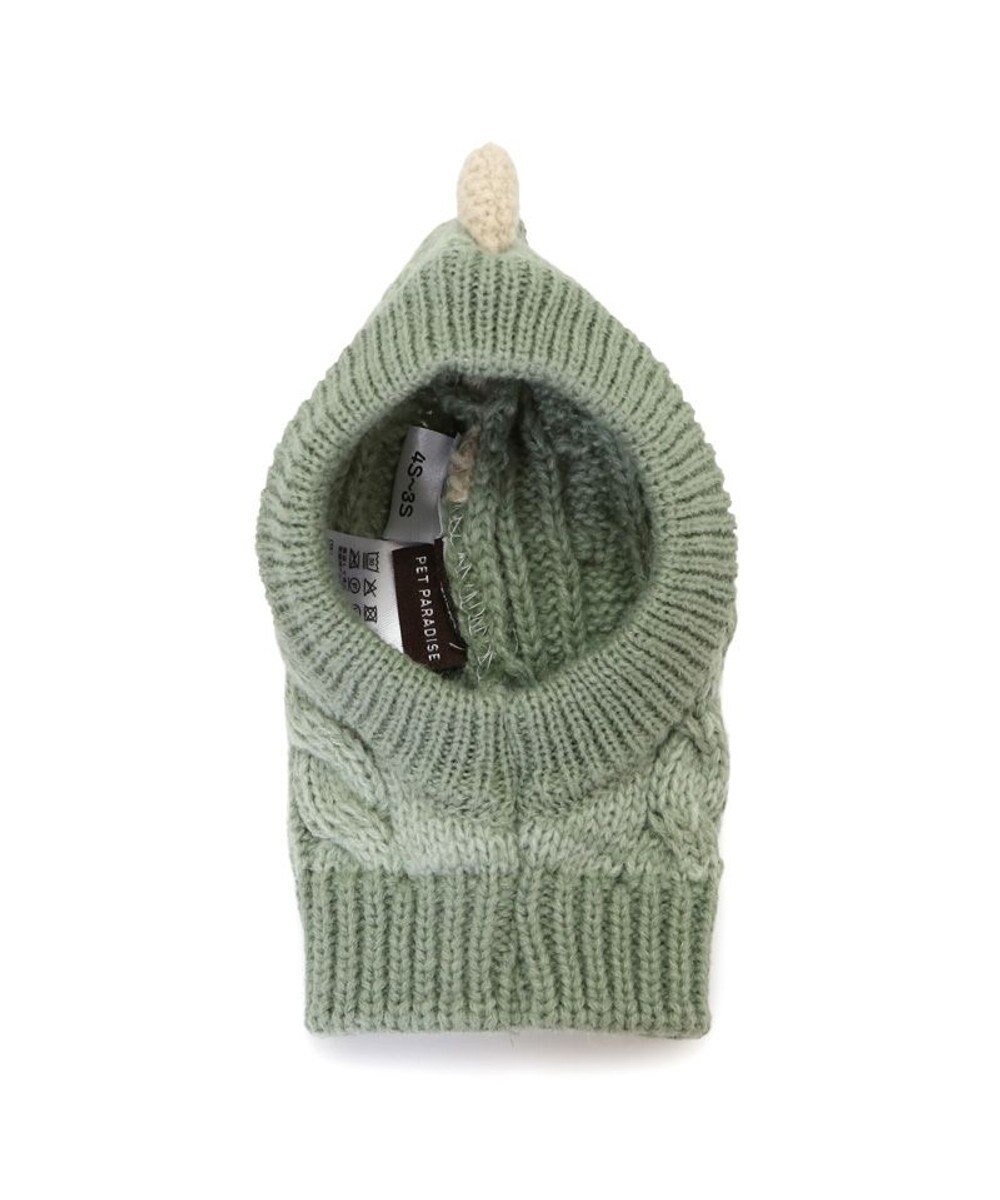 PET PARADISE ペットパラダイス ニット 帽子 《恐竜》 中型犬 大型犬 