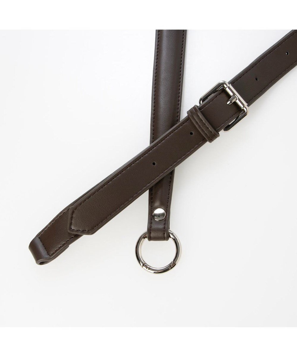 UNBILLION カシュカシュ cachecache / フェイクファーフラップポケット付き2wayショルダー 