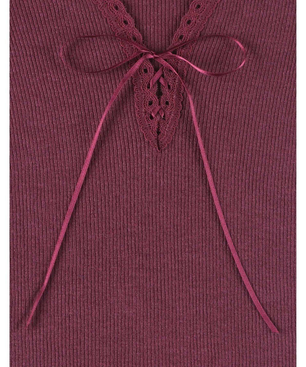 AMPHI あったかインナー 薄手 リブ素材 ９分袖 長袖 UWF360 アンフィ／ワコール 