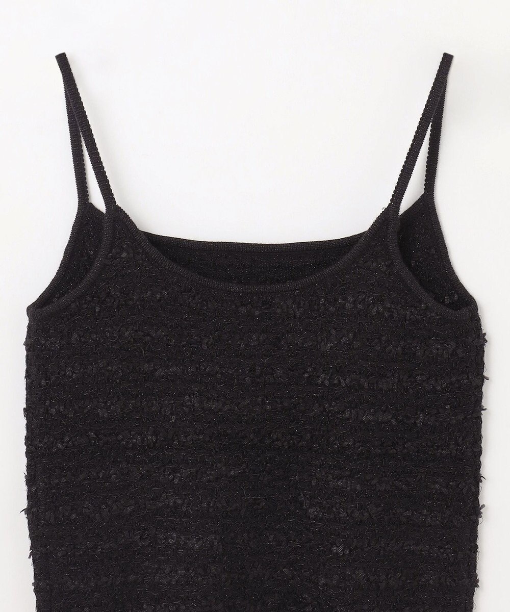 GRACE CONTINENTAL ラメツイードニットキャミ 