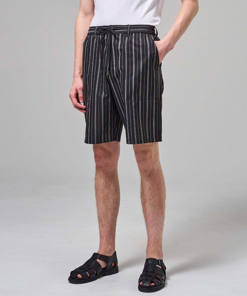 JOSEPH HOMME 【新素材】ドットエアーリバーシブル ドロスト付ショートパンツ / BERMUDA 